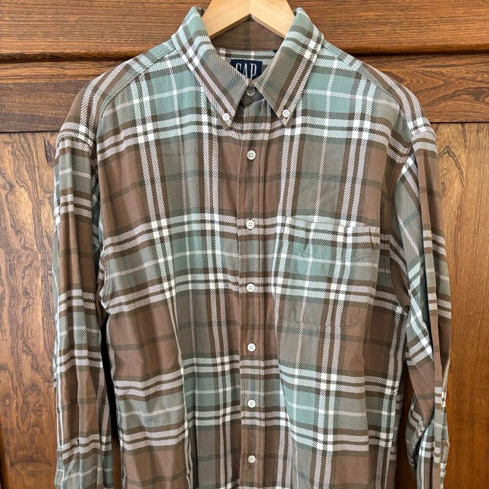 Gap Flannel Button Down Shirt